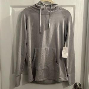 Freefly Women’s Bamboo Lightweight Fleece Pullover Hoodie - Heather Ash - Size M